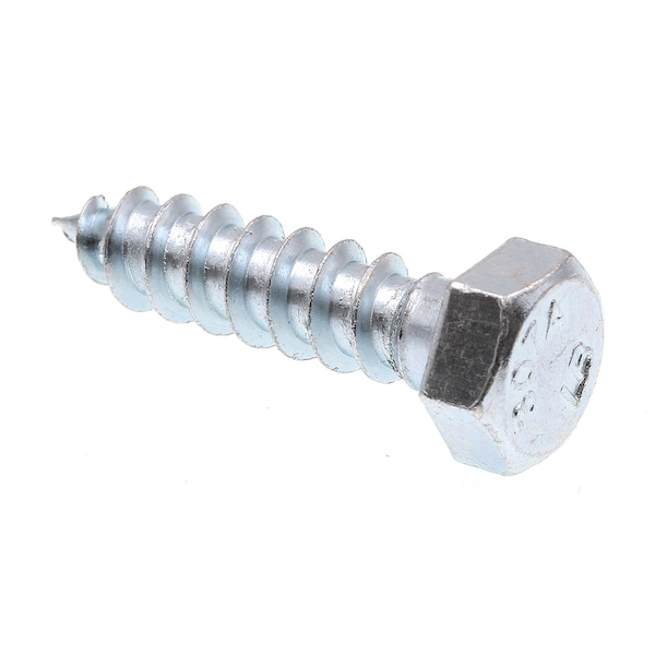 Prime-Line Hex Lag Screw 3/8in X 1-1/2in A307 Grade A Zinc Plated Steel 100PK 9056087 - main